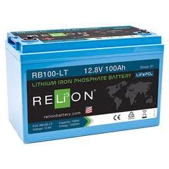 RB100-LT: Cold Weather Lithium Battery 12V 100Ah Lithium 